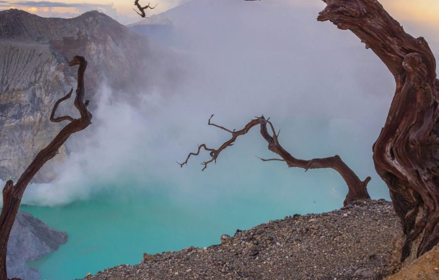 Ijen Crater Exploration: Blue Fire & Sulfur Mines