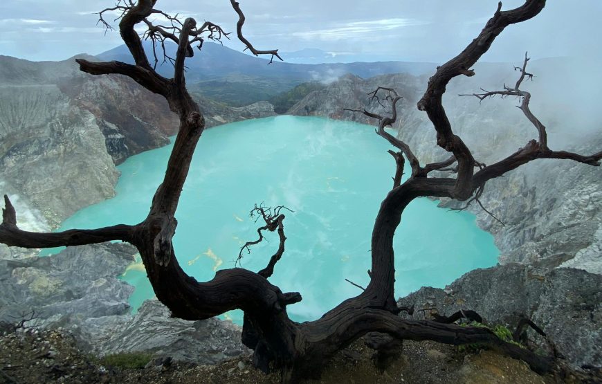 Ijen Crater Exploration: Blue Fire & Sulfur Mines