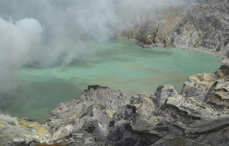 Ijen Crater Exploration: Blue Fire & Sulfur Mines